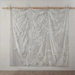 Wholesale 🎁 Madison Park Pansy Tufted Cotton Chenille Floral Duvet Cover Set Grey/white 🎁 -Madison Park Sales unnamed file 1010