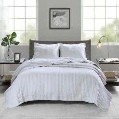 Best Pirce 😍 Madison Park Jaxson Reversible Coverlet Set Spice 😀