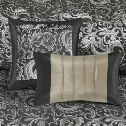 Cheap 🤩 Madison Park Cadence 24-piece Room In A Bag Black 🥰 -Madison Park Sales unnamed file 114