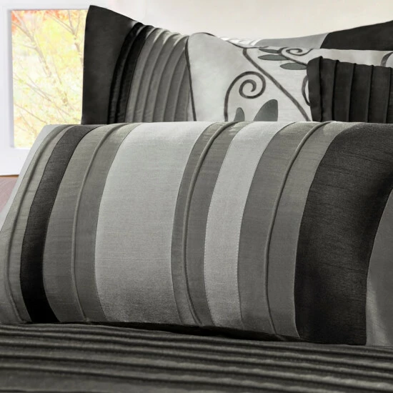 Top 10 🎁 Madison Park Infinity Black 7-piece Comforter Set ✨ 8 Top 10 🎁 Madison Park Infinity Black 7-piece Comforter Set ✨ - Image 6