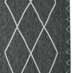 New 😉 Madison Park Maya Grey/ White Moroccan Indoor/Outdoor Rug ❤️ -Madison Park Sales unnamed file 1220