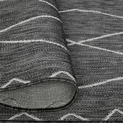 New 😉 Madison Park Maya Grey/ White Moroccan Indoor/Outdoor Rug ❤️ -Madison Park Sales unnamed file 1224