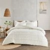 Cheap 👍 Madison Park Tracie Pom Pom Cotton Comforter Set Ivory ✔️ -Madison Park Sales unnamed file 1226