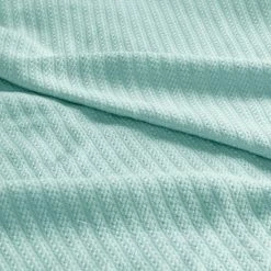 Wholesale 😍 Madison Park Liquid Solid Colored Woven Cotton Blanket Blush 🎁 -Madison Park Sales unnamed file 1281