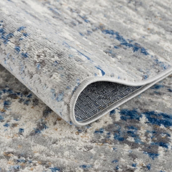 Promo ๐ Madison Park Marie Blue/ Cream Abstract Area Rug ๐ฅฐ 7 Promo ๐ Madison Park Marie Blue/ Cream Abstract Area Rug ๐ฅฐ - Image 5