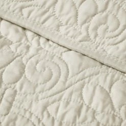 Buy 🤩 Madison Park Mansfield Oversized Quilted Throw Ivory 🔥 -Madison Park Sales unnamed file 1330