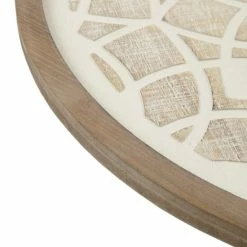 Best deal 😀 Madison Park Leah Natural/ White Medallion Wood Wall Decor ✨ -Madison Park Sales unnamed file 1363
