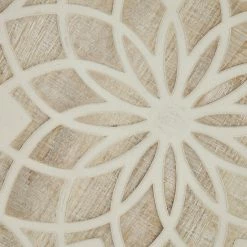 Best deal 😀 Madison Park Leah Natural/ White Medallion Wood Wall Decor ✨ -Madison Park Sales unnamed file 1364