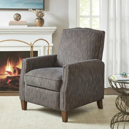 Wholesale ๐ Madison Park Blacow Brown Push Back Recliner ๐ 4 Wholesale ๐ Madison Park Blacow Brown Push Back Recliner ๐ - Image 2