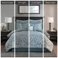 Promo ๐งจ Madison Park Dillon 8 Piece Jacquard Comforter Set Aqua โญ 14 Promo ๐งจ Madison Park Dillon 8 Piece Jacquard Comforter Set Aqua โญ -Madison Park Sales unnamed file 140