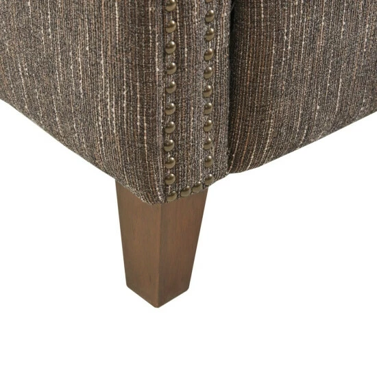Wholesale ๐ Madison Park Blacow Brown Push Back Recliner ๐ 6 Wholesale ๐ Madison Park Blacow Brown Push Back Recliner ๐ - Image 4