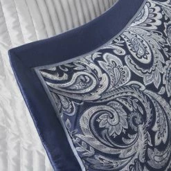 Hot Sale 👍 Madison Park Whitman Navy Paisley Jacquard 12-piece Bedding Set ⭐ -Madison Park Sales unnamed file 1411