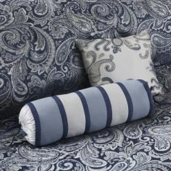 Hot Sale 👍 Madison Park Whitman Navy Paisley Jacquard 12-piece Bedding Set ⭐ -Madison Park Sales unnamed file 1412