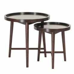 Buy ๐ Madison Park Intersect Ebony Nesting Tables (Set Of 2) โ 10 Buy ๐ Madison Park Intersect Ebony Nesting Tables (Set Of 2) โ -Madison Park Sales unnamed file 1440