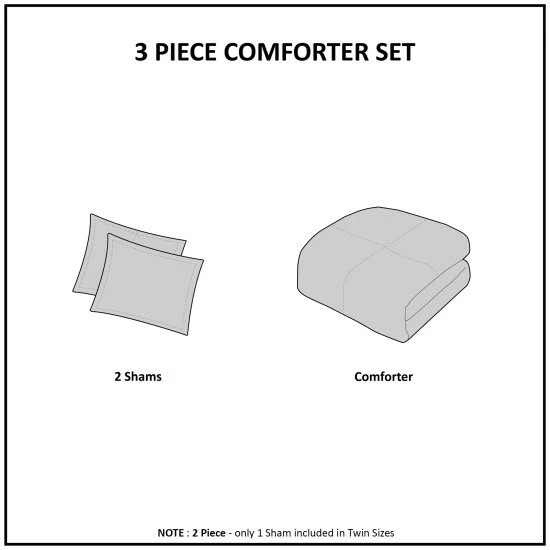 Coupon ๐ Madison Park Daisi Cotton Comforter Set Ivory โค๏ธ 10 Coupon ๐ Madison Park Daisi Cotton Comforter Set Ivory โค๏ธ - Image 8