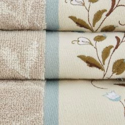 Flash Sale 🔔 Madison Park Belle Embroidered Cotton Jacquard 6-piece Towel Set 🧨 -Madison Park Sales unnamed file 1458