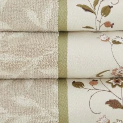Flash Sale 🔔 Madison Park Belle Embroidered Cotton Jacquard 6-piece Towel Set 🧨 -Madison Park Sales unnamed file 1461