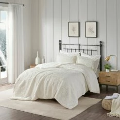 Alternative view of Best reviews of 🔔 Madison Park Syracuse Ivory Ultra Plush Comforter Set ❤️
