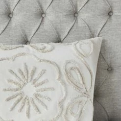 Discount 😀 Madison Park Juliana Ivory/ Taupe Tufted Cotton Chenille Comforter Set ⭐ -Madison Park Sales unnamed file 1535