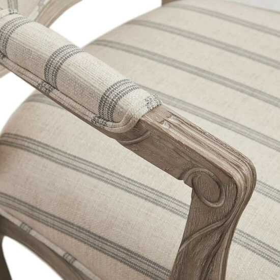 Outlet โญ Madison Park Charlotte Natural Camel Back Exposed Wood Chair ๐ 8 Outlet โญ Madison Park Charlotte Natural Camel Back Exposed Wood Chair ๐ - Image 6