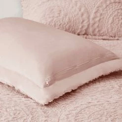 Wholesale ⭐ Madison Park Nova Embroidered Medallion Faux Fur Plush Comforter Set Blush 😉 -Madison Park Sales unnamed file 1574