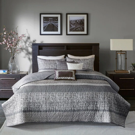 Best Pirce ๐ Madison Park Melody 6 Piece Reversible Jacquard Coverlet Set Grey/taupe ๐ฅ 3 Best Pirce ๐ Madison Park Melody 6 Piece Reversible Jacquard Coverlet Set Grey/taupe ๐ฅ