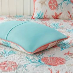 Coupon 🎁 Madison Park Pacific 6 Piece Grove Cotton Sateen Quilted Coverlet Set Coral ✔️ -Madison Park Sales unnamed file 1637