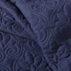 Top 10 👍 Madison Park Mansfield Fitted Bedspread Set Navy 😍 -Madison Park Sales unnamed file 1646