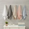 Outlet 🎁 Madison Park Spa Waffle Cotton Waffle Jacquard Antimicrobial Bath Towel 6 Piece Set Taupe 💯 -Madison Park Sales unnamed file 1652