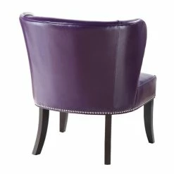 Cheap 🤩 Madison Park Sheldon Purple Armless Accent Chair 💯 -Madison Park Sales unnamed file 1684
