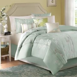 Discount π€© Madison Park Athena Green 7-piece Comforter Set π