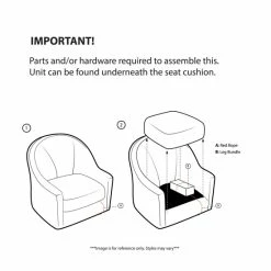 Discount 🔔 Madison Park Charlie Track Arm Club Chair--Charcoal ✔️ -Madison Park Sales unnamed file 1827