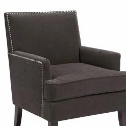Discount 🔔 Madison Park Charlie Track Arm Club Chair--Charcoal ✔️ -Madison Park Sales unnamed file 1830