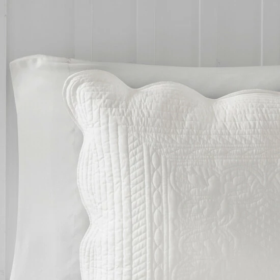 Wholesale โจ Madison Park Marino White Reversible Scalloped Edge Coverlet Set ๐ 10 Wholesale โจ Madison Park Marino White Reversible Scalloped Edge Coverlet Set ๐ - Image 8