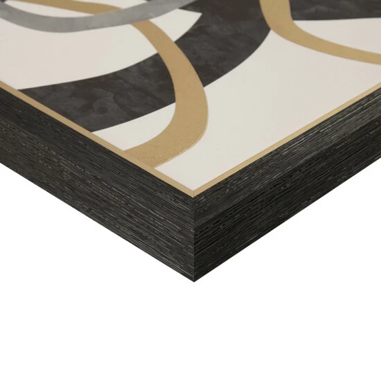 Flash Sale 💯 Madison Park Moving Midas Black Abstract Gold Foil Framed Canvas 2 Piece Set 😀 5 Flash Sale 💯 Madison Park Moving Midas Black Abstract Gold Foil Framed Canvas 2 Piece Set 😀 - Image 3