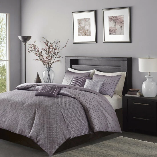 Best reviews of โญ Madison Park Morris Purple Duvet Cover Set ๐ 4 Best reviews of โญ Madison Park Morris Purple Duvet Cover Set ๐ - Image 2