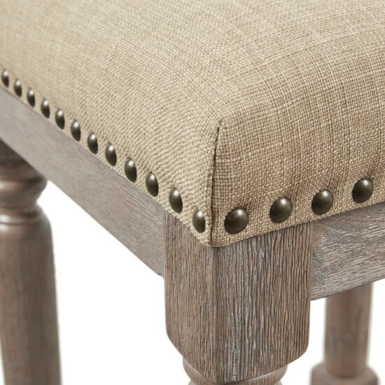 Outlet ๐คฉ Madison Park Kagen Bar Stool Set Of 2 Gray ๐ฏ 4 Outlet ๐คฉ Madison Park Kagen Bar Stool Set Of 2 Gray ๐ฏ - Image 2