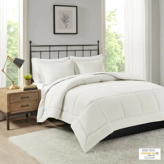 Wholesale ๐ Madison Park Belford Microcell Down Alternative Comforter Set Grey ๐ 12 Wholesale ๐ Madison Park Belford Microcell Down Alternative Comforter Set Grey ๐ - Image 10