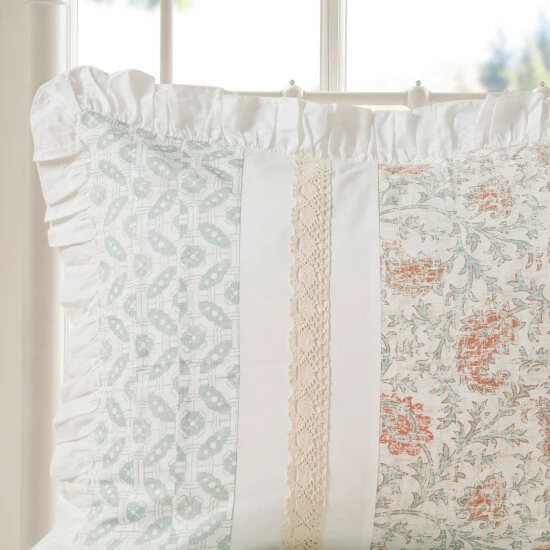 Coupon ⌛ Madison Park Vanessa 9 Piece Cotton Percale Comforter Set Coral 🛒 11 Coupon ⌛ Madison Park Vanessa 9 Piece Cotton Percale Comforter Set Coral 🛒 - Image 9