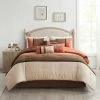 Cheap 🎁 Madison Park Hanover 7-piece Comforter Set Coral ⭐