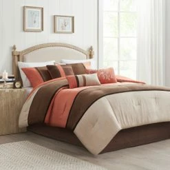 Cheap 🎁 Madison Park Hanover 7-piece Comforter Set Coral ⭐ -Madison Park Sales unnamed file 1987