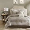 Hot Sale ⌛ Madison Park Channing Taupe 7-piece Comforter Set 😍 -Madison Park Sales unnamed file 1995