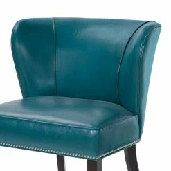 Cheapest 🥰 Madison Park Sheldon Blue Concave Back Armless Chair ⭐ -Madison Park Sales unnamed file 2048