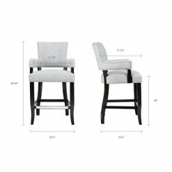 Buy βοΈ Madison Park Parler Grey Arm 26-inch Counter Stool - 22.5"w X 24.5"d X 40.25"h π 14 Buy βοΈ Madison Park Parler Grey Arm 26-inch Counter Stool - 22.5"w X 24.5"d X 40.25"h π -Madison Park Sales unnamed file 2056