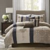 Best reviews of 💯 Madison Park Blaine Navy 7 Piece Jacquard Comforter Set 👏 -Madison Park Sales unnamed file 2078