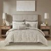 New 🤩 Madison Park Maisie Khaki 12 Piece Jacquard Complete Bed Set 👏 -Madison Park Sales unnamed file 2107