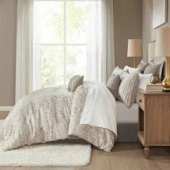 New 🤩 Madison Park Maisie Khaki 12 Piece Jacquard Complete Bed Set 👏 -Madison Park Sales unnamed file 2112