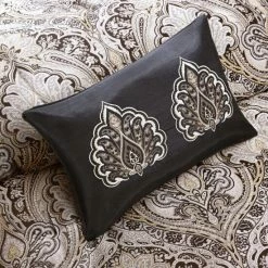 Deals ✔️ Madison Park Essentials Christine Black 24-Piece Room In A Bag-Window Panels & Sheet Set Included 🎉 -Madison Park Sales unnamed file 2132