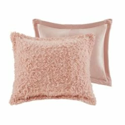 Cheapest ✨ Madison Park Zoe 100-percent Polyester Solid Faux Fur Comforter Set Blush 👍 -Madison Park Sales unnamed file 2141