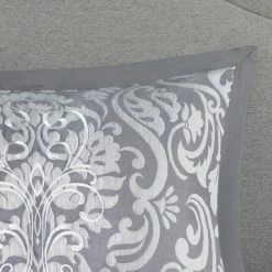 Cheapest 💯 Madison Park Audrey Gray 8 Piece Jacquard Comforter Set 🔥 -Madison Park Sales unnamed file 2188
